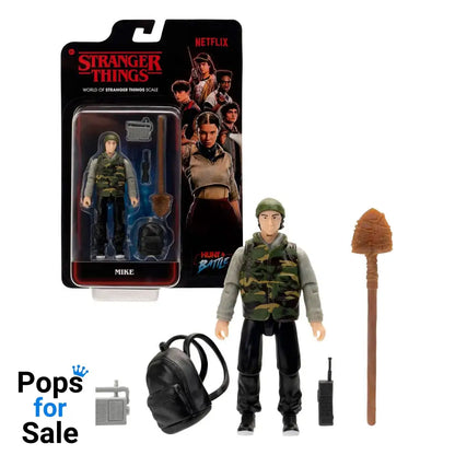 Stranger Things World Of Core Figures  Action Figure Mike with Accy 10 cm