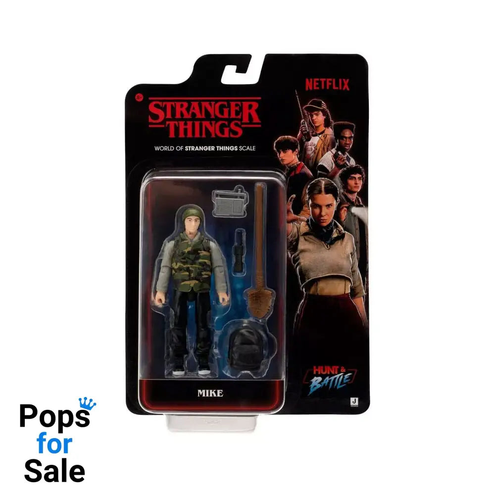 Stranger Things World Of Core Figures  Action Figure Mike with Accy 10 cm