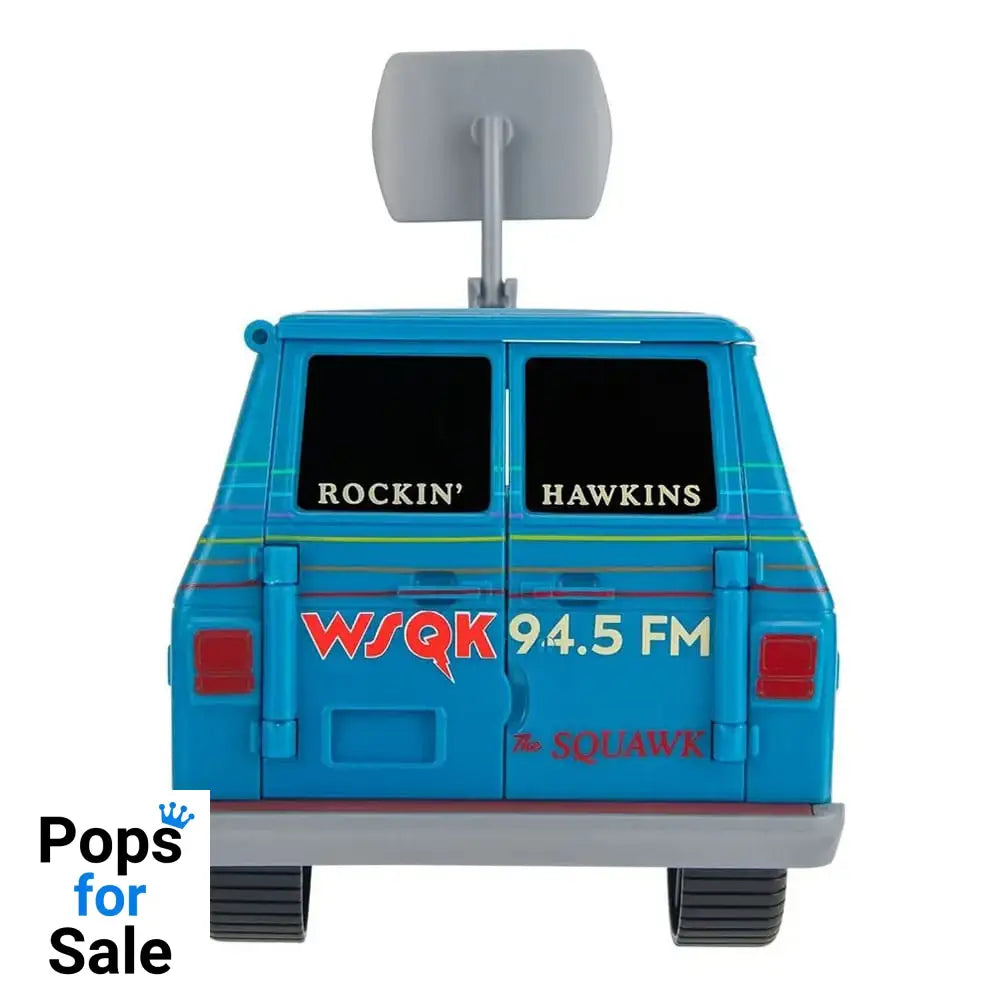 Stranger Things World Of Figure & Vehicle Vehicle with Actionfigure The Squawk van Playset with Steve