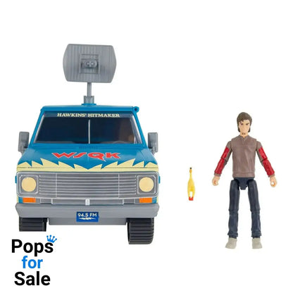 Stranger Things World Of Figure & Vehicle Vehicle with Actionfigure The Squawk van Playset with Steve