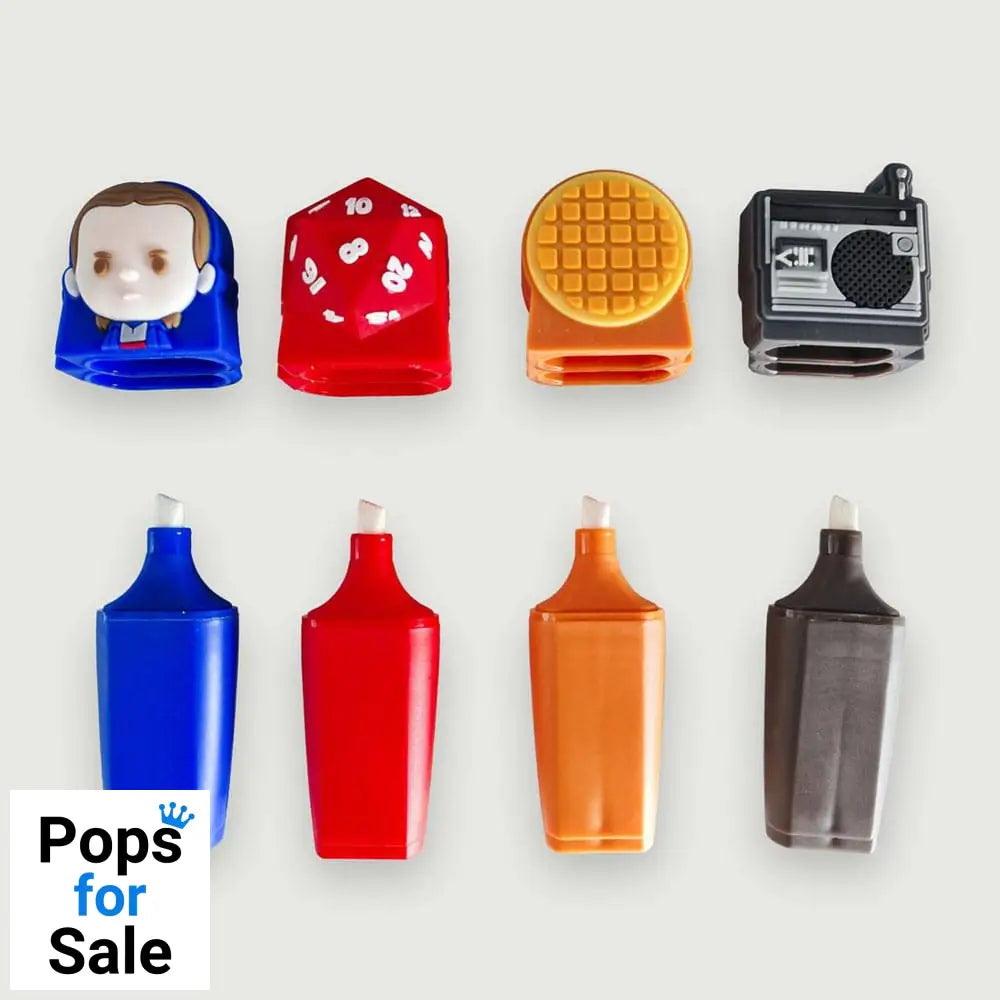 Stranger Thinigs Highlighters 4-Pack