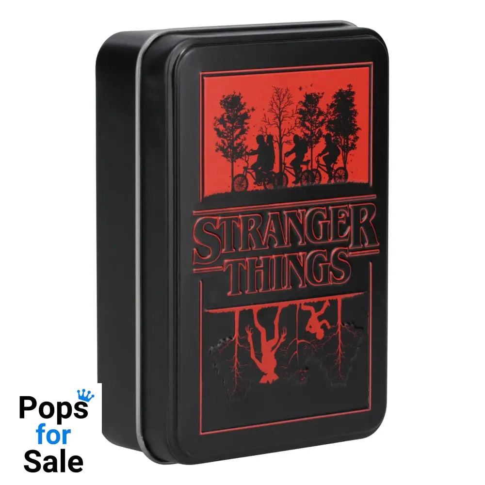 Stranger Thinngs 5 Playing Cards Metal Playing cards