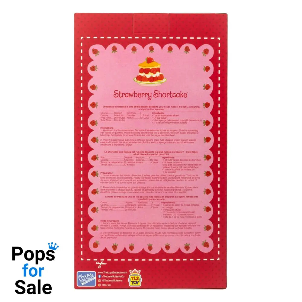 Strawberry Shortcake Rag Doll Strawberry Shortcake 36 cm