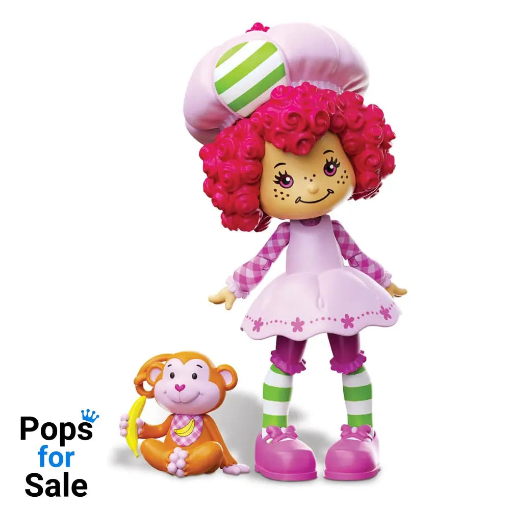 Strawberry Shortcake Simply Action Figure Raspberry Tart & Rhubarb Monkey