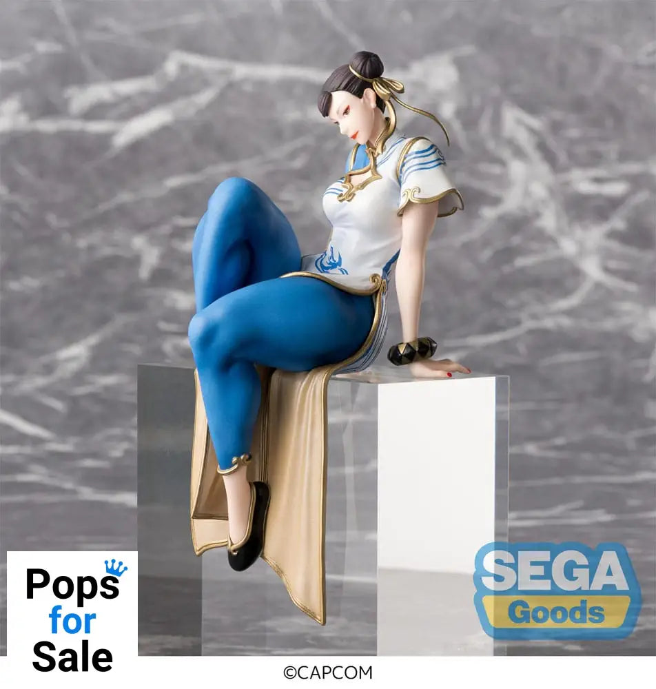 Street Fighter 6 PM Perching PVC Statue Chun-Li 14 cm