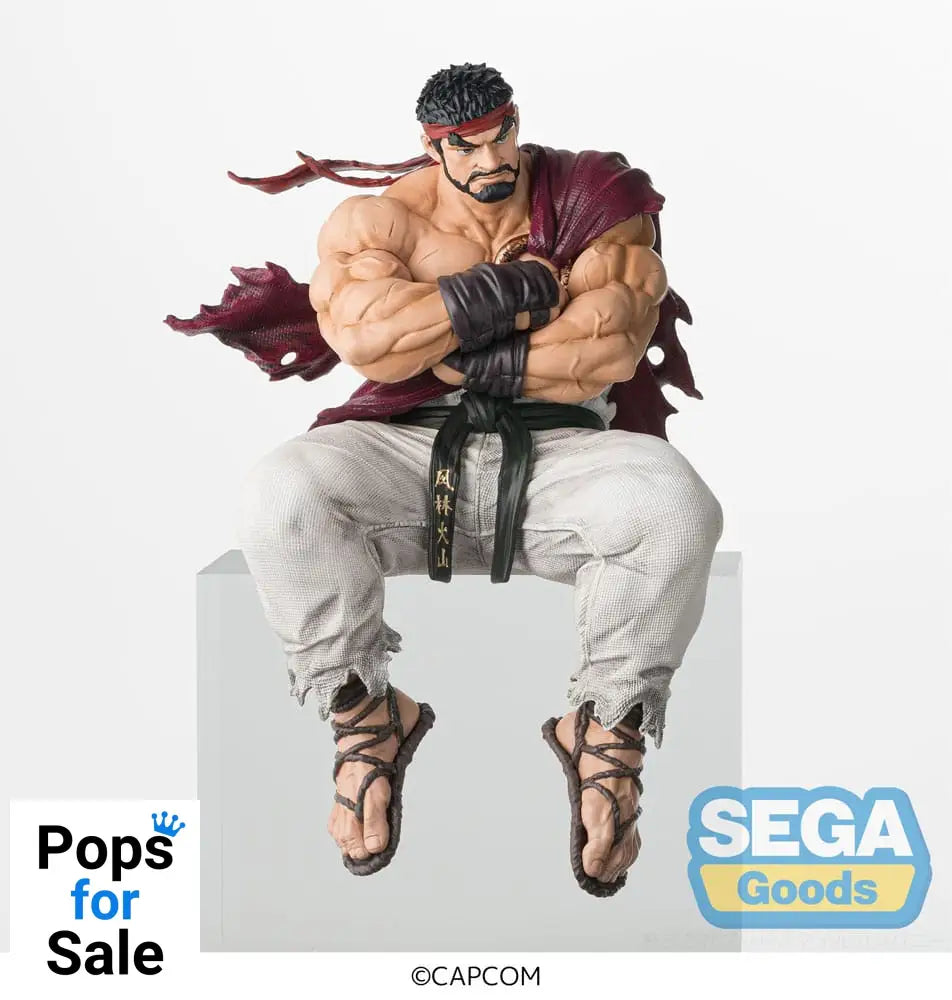Street Fighter 6 PM Perching PVC Statue Ryu 14 cm