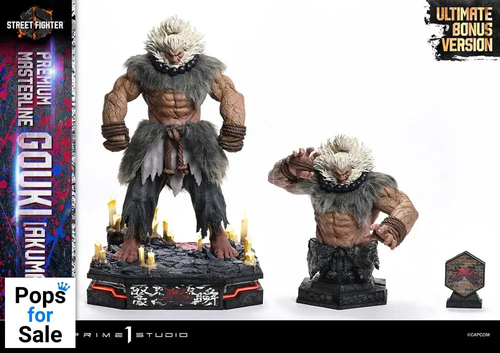 Street Fighter 6 Premium Masterline Series Statue 1/4 Akuma Ultimate Bonus Version 69 cm