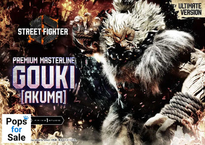 Street Fighter 6 Premium Masterline Series Statue 1/4 Akuma Ultimate Version 69 cm