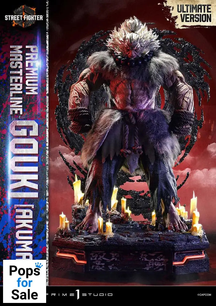 Street Fighter 6 Premium Masterline Series Statue 1/4 Akuma Ultimate Version 69 cm