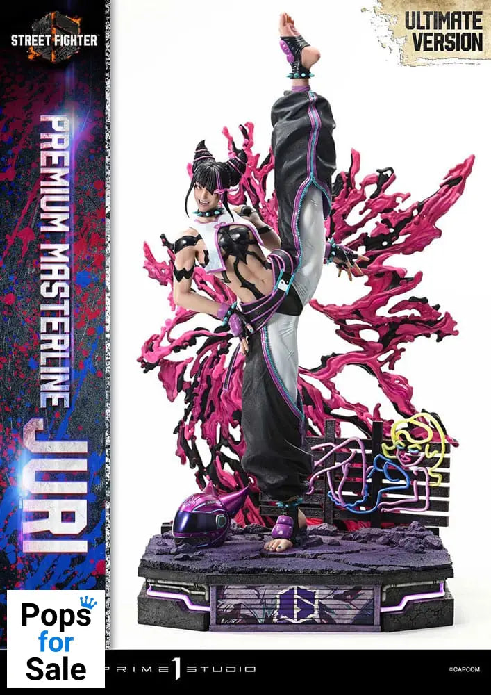Street Fighter 6 Premium Masterline Series Statue 1/4 Juri Ultimate Version 58 cm Statues