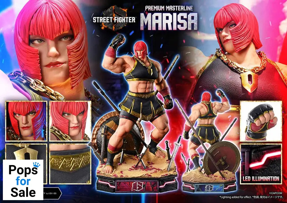 Street Fighter 6 Premium Masterline Series Statue 1/4 Marisa 70 cm Statues