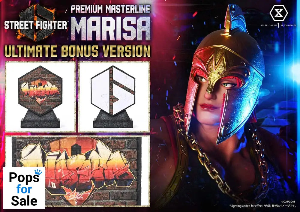 Street Fighter 6 Premium Masterline Series Statue 1/4 Marisa Ultimate Bonus Version 70 cm