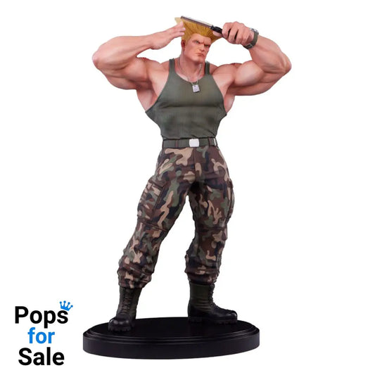 Street Fighter 6 PVC Statue 1/4 Guile Deluxe Edition 50 cm
