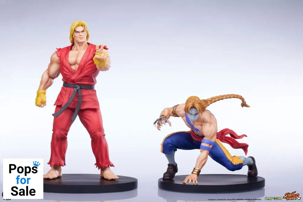 Street Fighter Street Jam Statuen 1/10 Ken & Vega Set