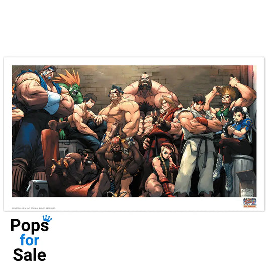 Street Fighter Limited Edition Art Print Wall Art