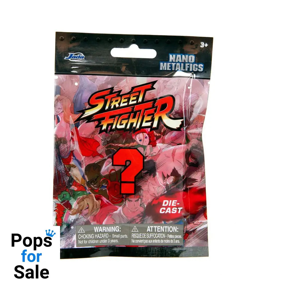 Street Fighter Nano Metalfigs Diecast Mini Figures Display 6 cm (24)