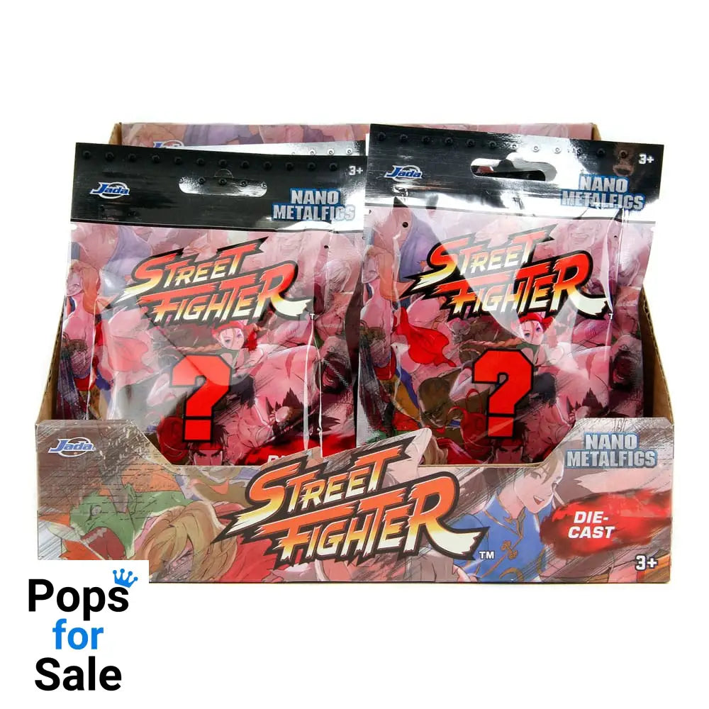Street Fighter Nano Metalfigs Diecast Mini Figures Display 6 cm (24)