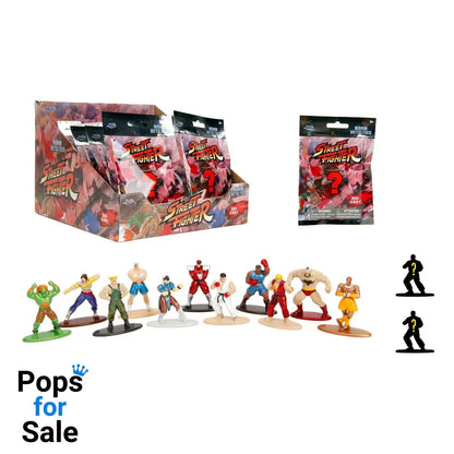 Street Fighter Nano Metalfigs Diecast Mini Figures Display 6 cm (24)