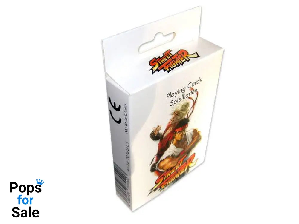 Street Fighter Playing Cards Characters