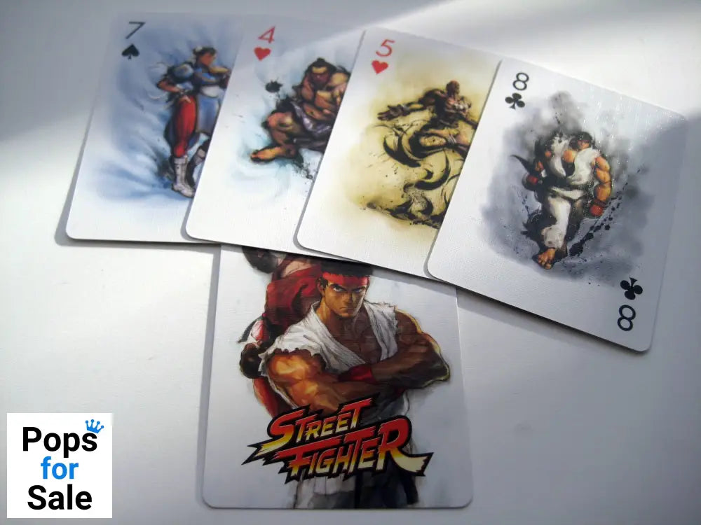 Street Fighter Playing Cards Characters Playing cards