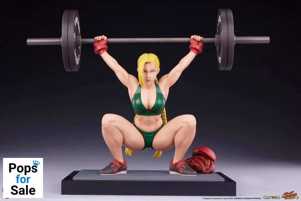 Street Fighter Premier Series Statue 1/4 Cammy: Powerlifting 41 cm Statues