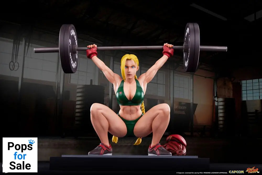 Street Fighter Premier Series Statue 1/4 Cammy: Powerlifting 41 cm