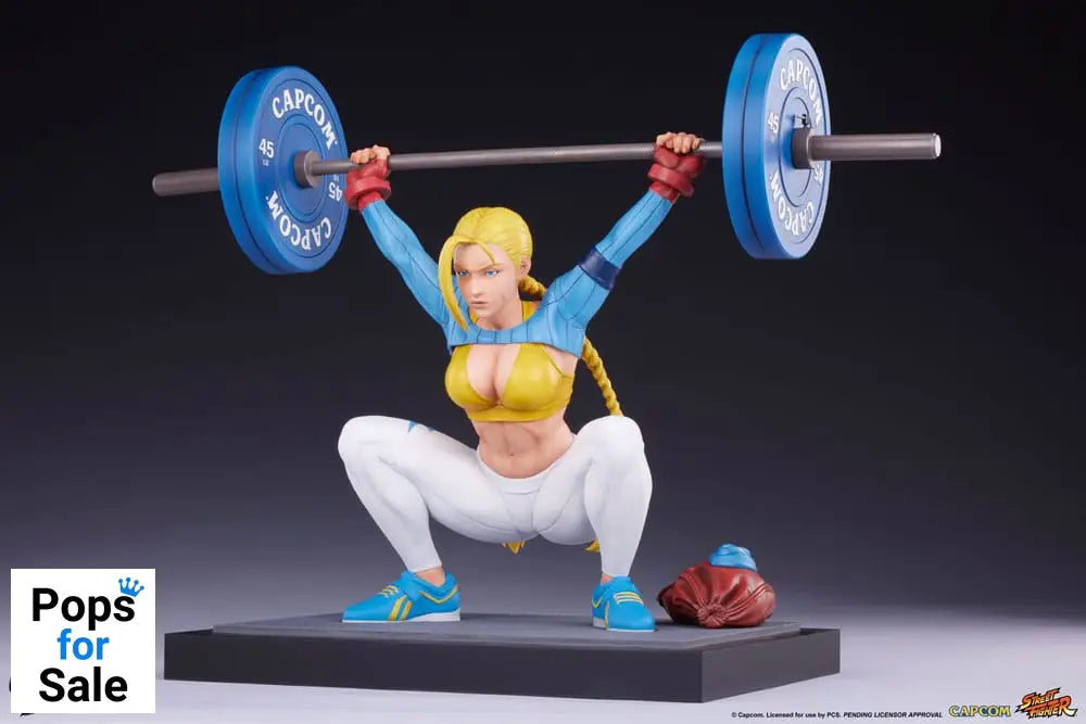 Street Fighter Premier Series Statue 1/4 Cammy: Powerlifting Alpha 41 cm