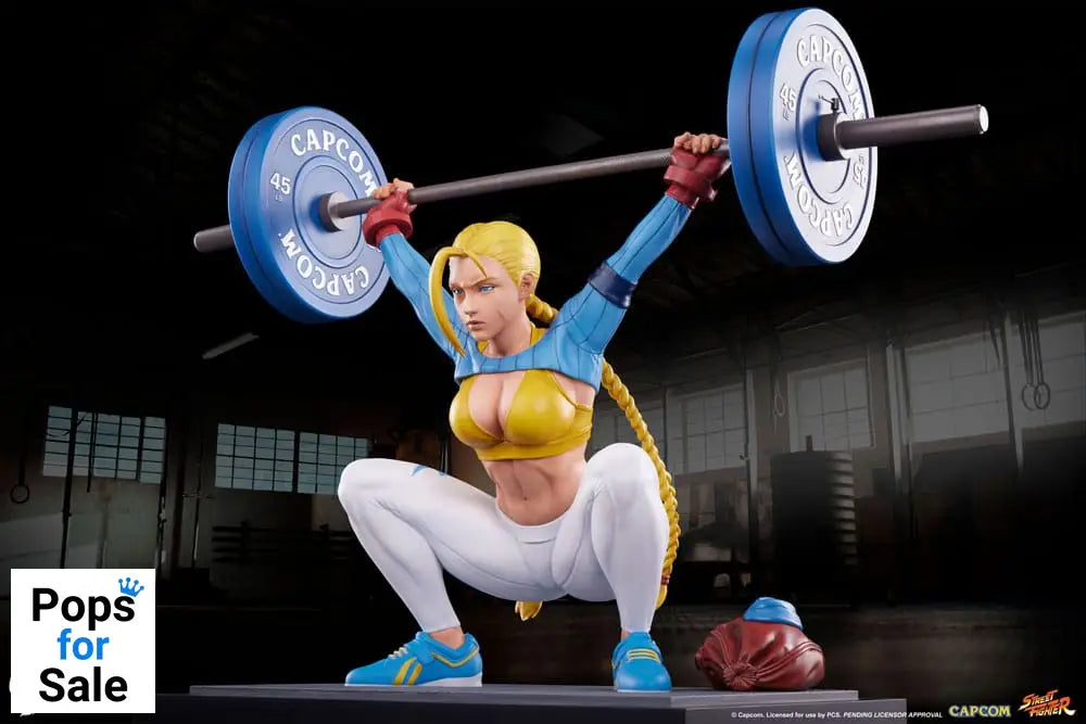 Street Fighter Premier Series Statue 1/4 Cammy: Powerlifting Alpha 41 cm