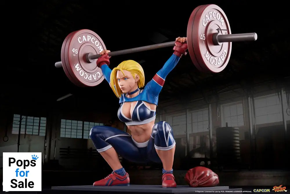 Street Fighter Premier Series Statue 1/4 Cammy: Powerlifting SF6 41 cm