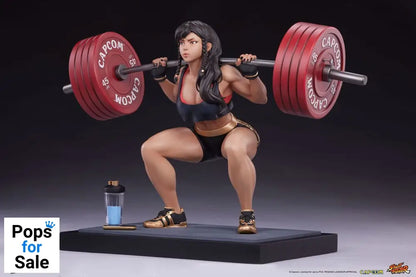 Street Fighter Premier Series Statue 1/4 Chun-Li Powerlifting (Battle Edition) 37 cm