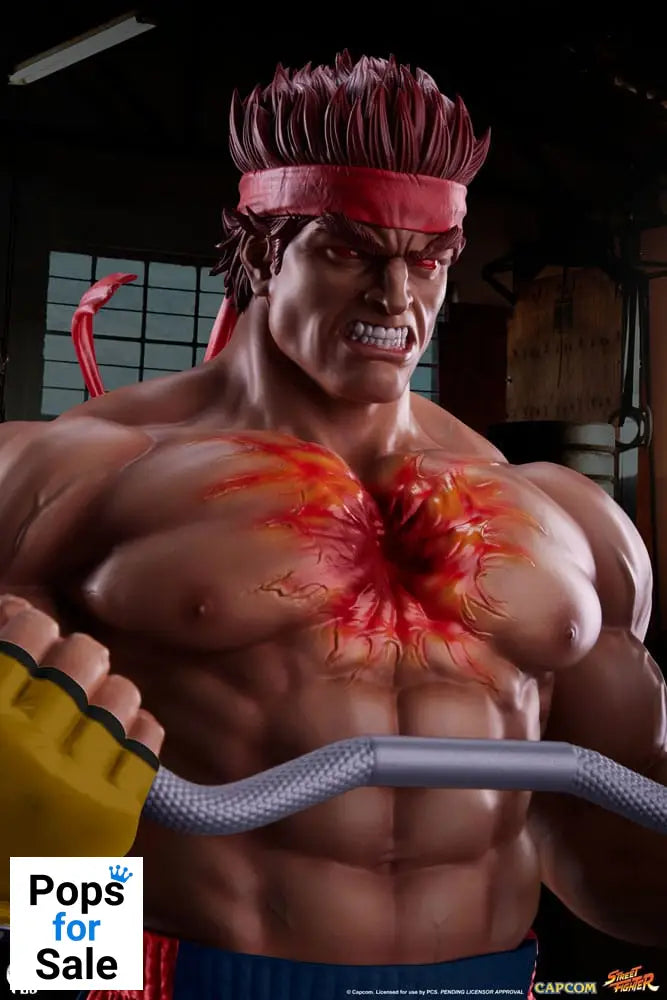 Street Fighter Premier Series Statue 1/4 Evil Ryu: Powerlifting 53 cm