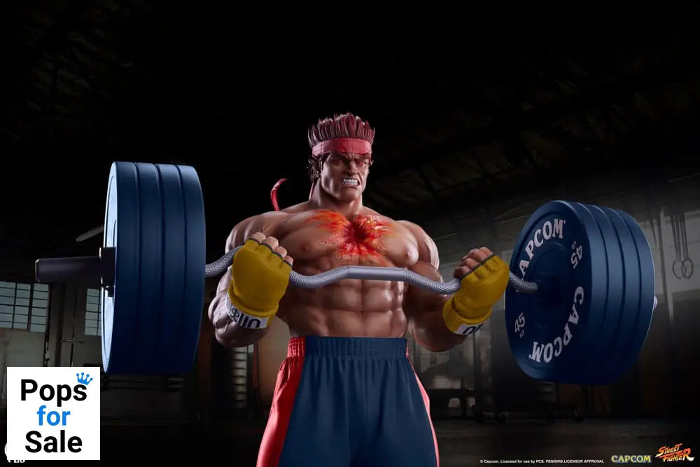 Street Fighter Premier Series Statue 1/4 Evil Ryu: Powerlifting 53 cm