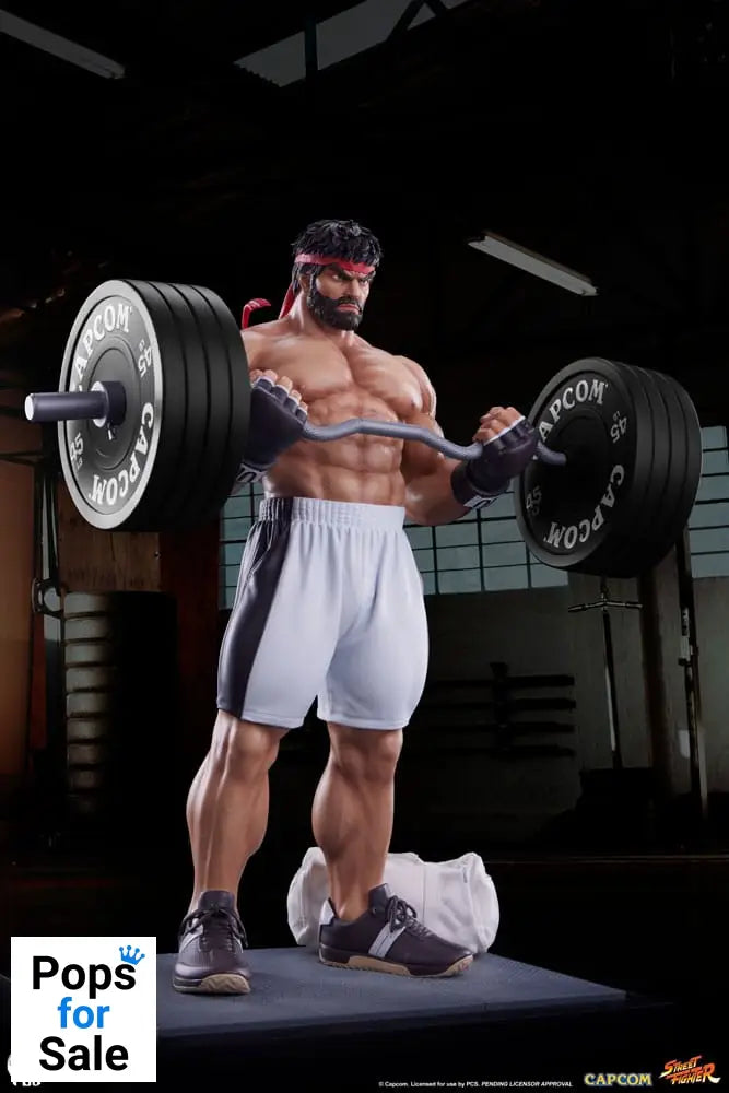Street Fighter Premier Series Statue 1/4 Ryu Battle Edition: Powerlifting 53 cm Statues