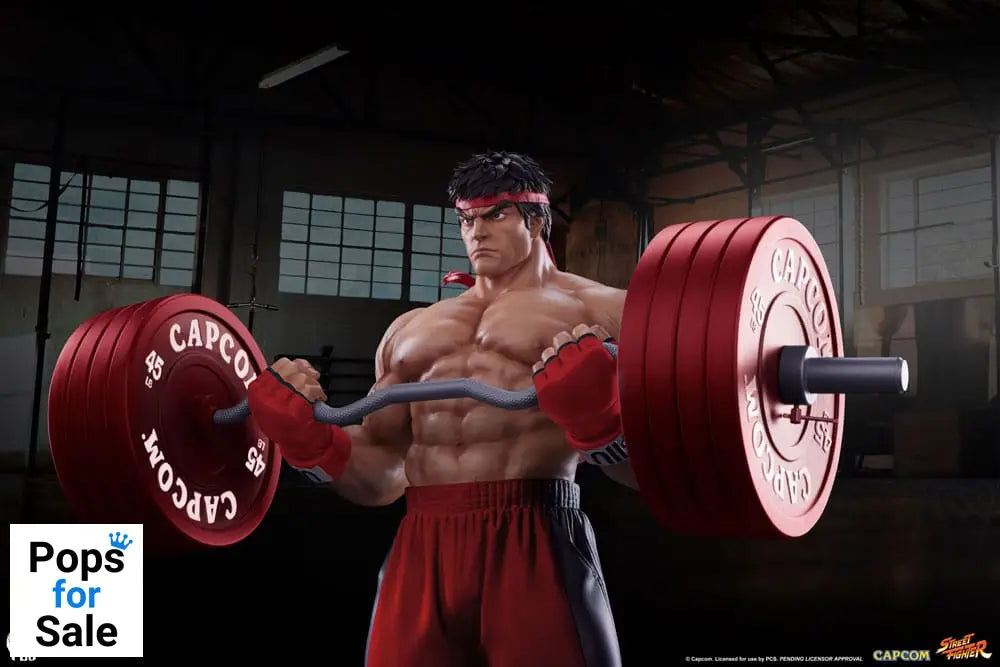 Street Fighter Premier Series Statue 1/4 Ryu: Powerlifting 53 cm
