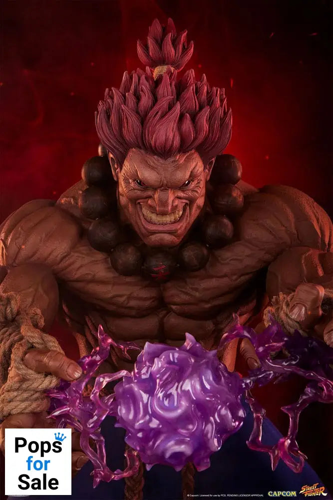 Street Fighter Statue 1/2 Akuma 107 cm