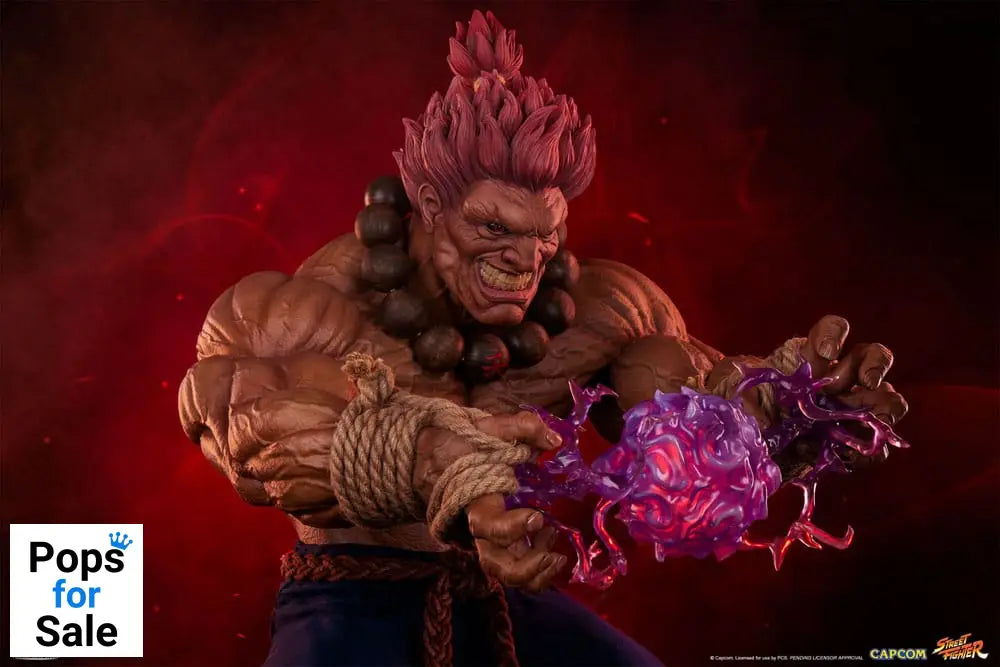 Street Fighter Statue 1/2 Akuma 107 cm