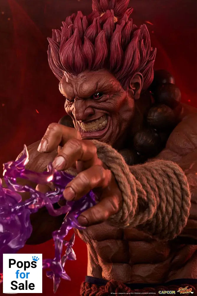 Street Fighter Statue 1/2 Akuma 107 cm