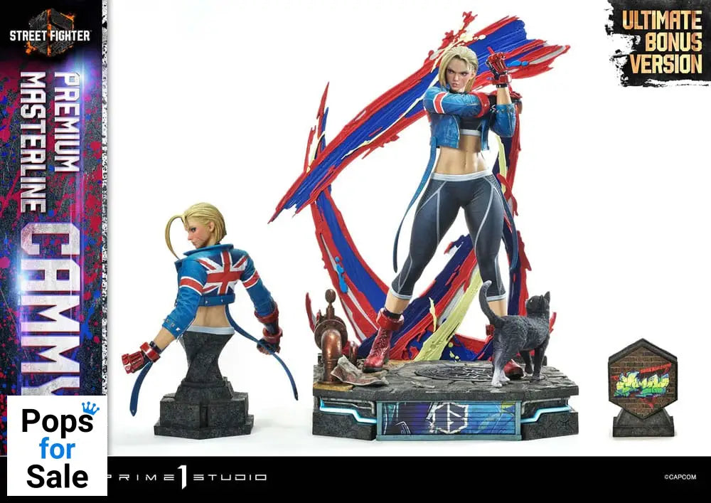 Street Fighter Ultimate Premium Masterline Series Statue 1/4 Cammy Bonus Version 55 cm