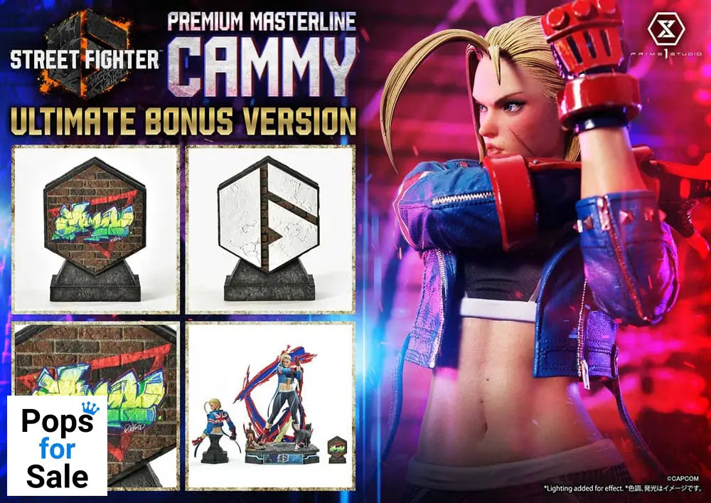 Street Fighter Ultimate Premium Masterline Series Statue 1/4 Cammy Bonus Version 55 cm