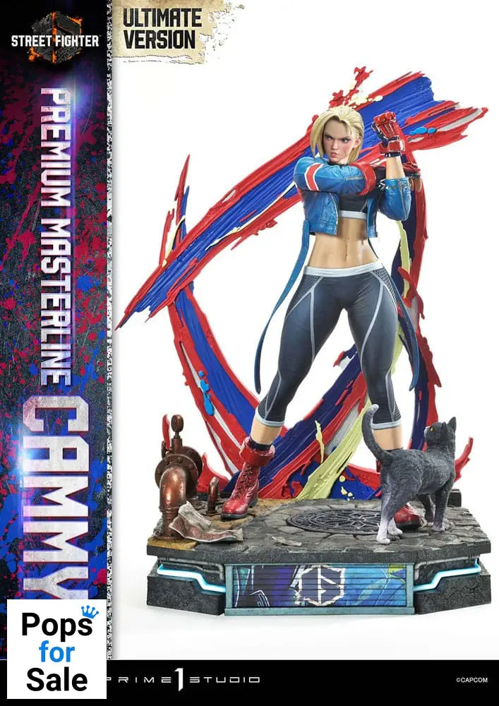 Street Fighter Ultimate Premium Masterline Series Statue 1/4 Cammy Bonus Version 55 cm Statues