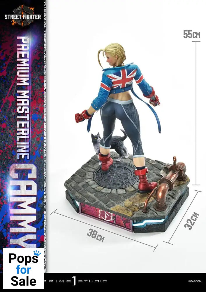 Street Fighter Ultimate Premium Masterline Series Statue 1/4 Cammy Regular Version 55 cm