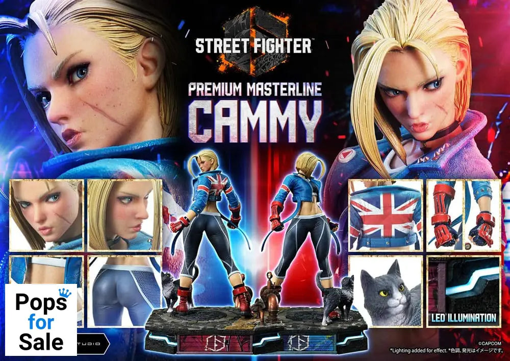 Street Fighter Ultimate Premium Masterline Series Statue 1/4 Cammy Regular Version 55 cm