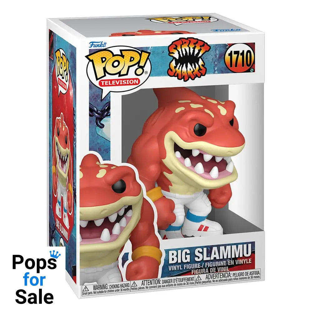 Street Sharks POP! Television Vinyl Figure Big Slammu 9 cm