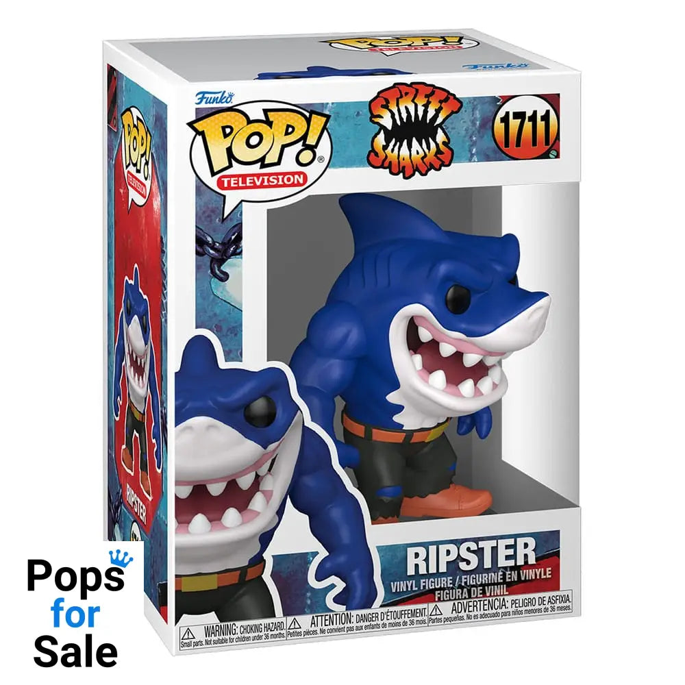 Street Sharks POP! Television Vinyl Figure Ripster 9 cm