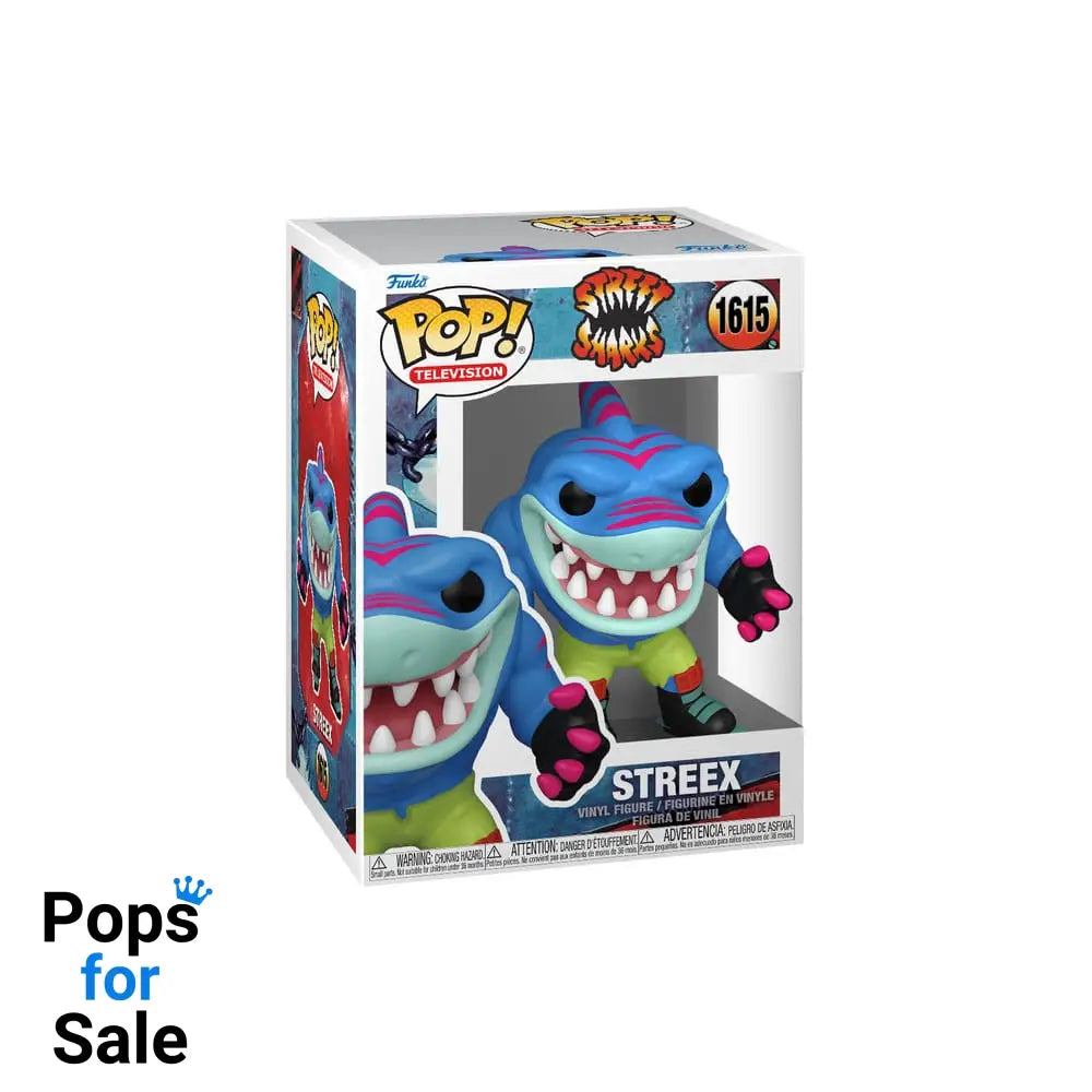 Street Sharks POP! TV Vinyl Figure Streex 9 cm