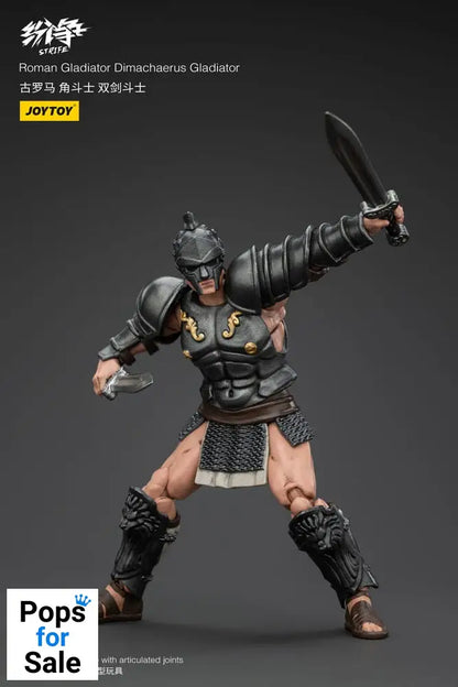 Strife Action Figure 1/18 Roman Gladiator Dimachaerus Gladiator 11 cm Action figures