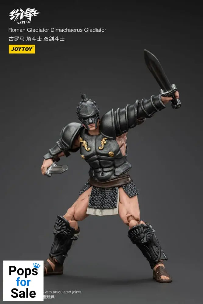 Strife Action Figure 1/18 Roman Gladiator Dimachaerus Gladiator 11 cm