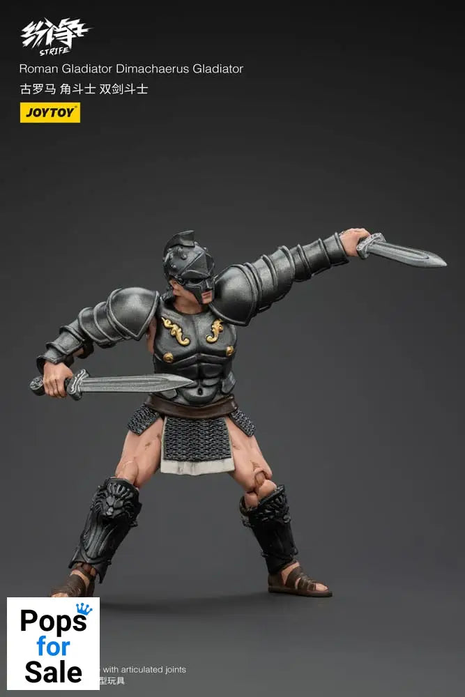 Strife Action Figure 1/18 Roman Gladiator Dimachaerus Gladiator 11 cm