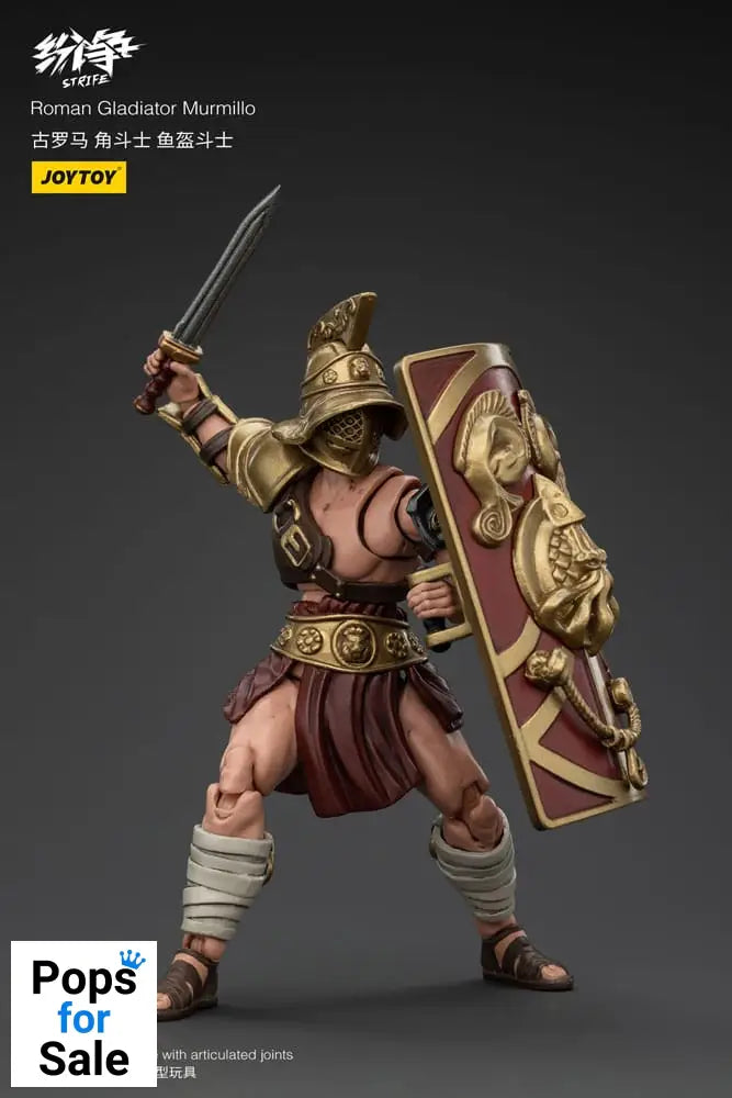 Strife Action Figure 1/18 Roman Gladiator Murmillo 11 cm