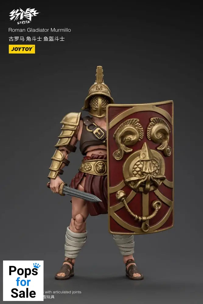 Strife Action Figure 1/18 Roman Gladiator Murmillo 11 cm